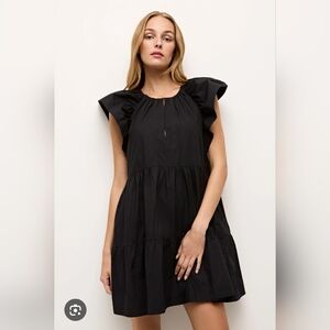 Marie Oliver Kara Dress, Size L Black